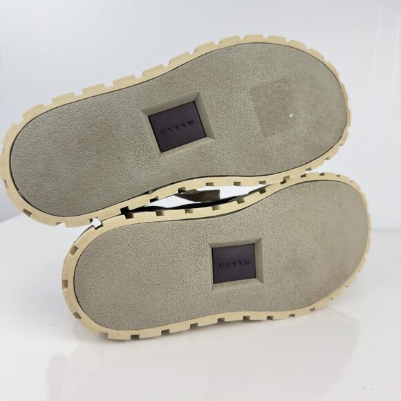 EYTYS Odessa Canvas‎ Low cut Black Sneakers White Luge Soles sz 8.5 - Picture 14 of 16